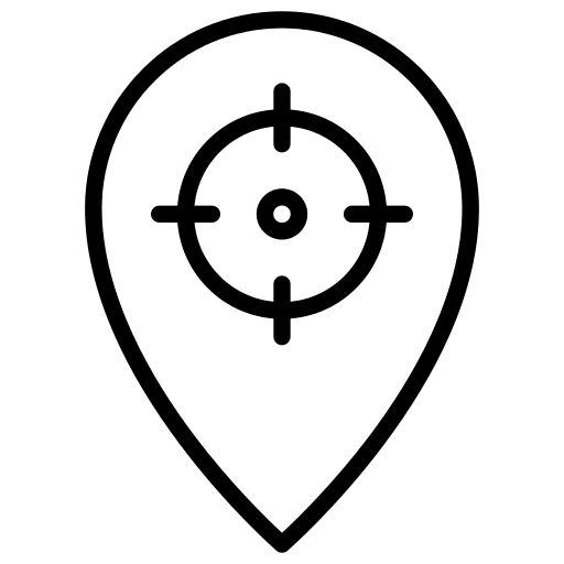 Location marker placeholder location marker target icon Location marker placeholder location marker target icon
