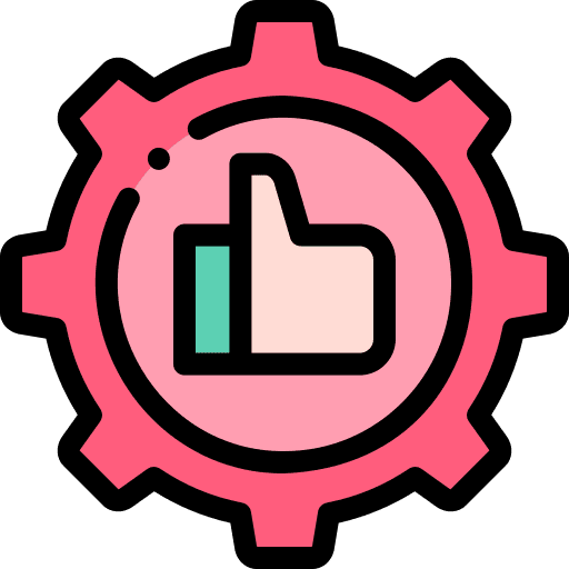 Easy maintenance easy maintenance commerce and shopping gear icon