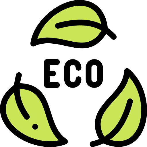Eco friendly vegetables fruit ecology and environment icon
