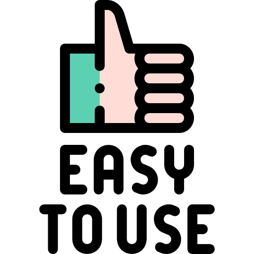 Easy to use gesture easy to use promotion icon Easy to use gesture easy to use promotion icon