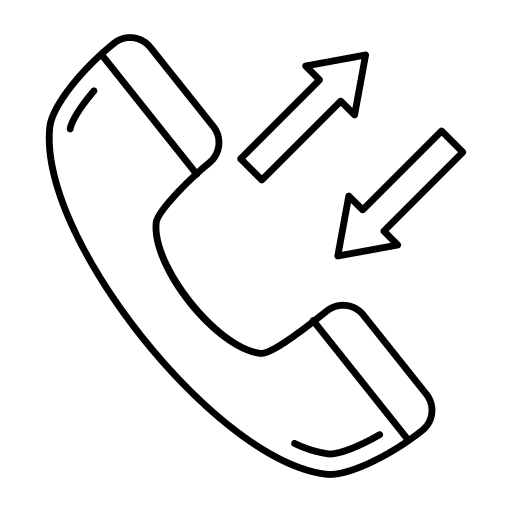Phone call communications phone call conversation icon