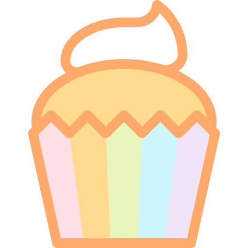 Cupcake food dessert cupcake icon