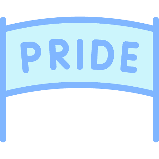 Pride world pride day pride love and romance icon