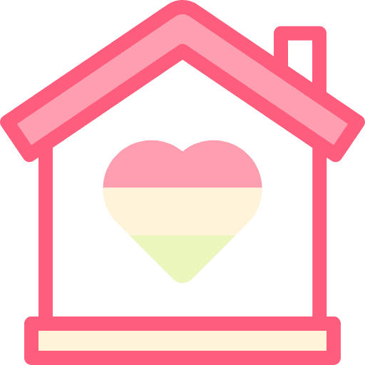 House heart miscellaneous house icon