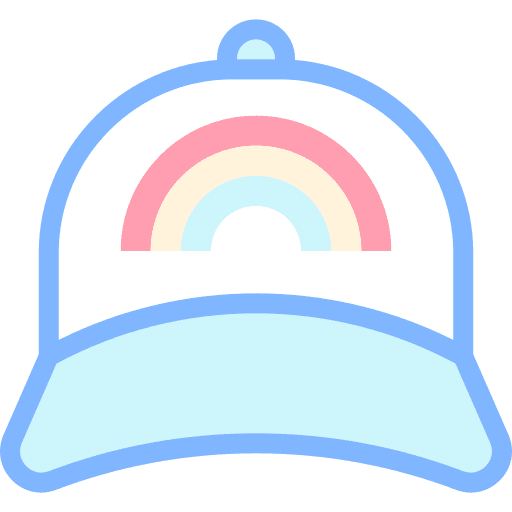 Cap rainbow flag lgtbi cap icon