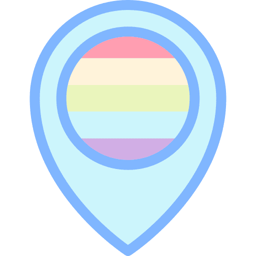 Placeholder maps and flags pride maps and location icon