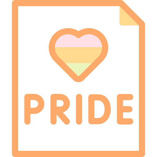 Poster poster rainbow homosexual icon