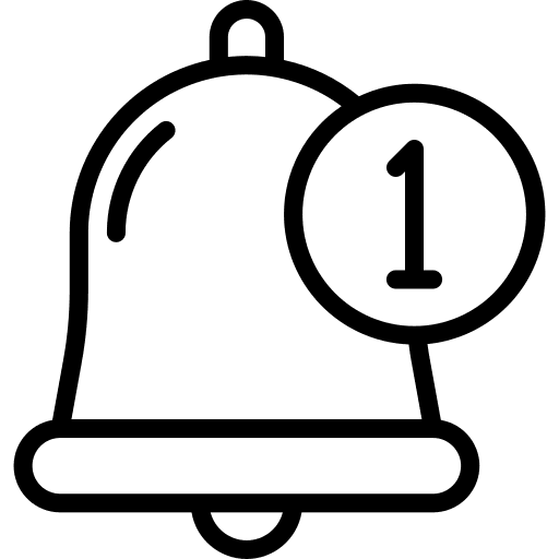 Bell notify bell alarm icon