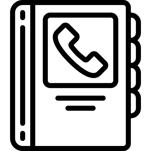 Book book list communications icon