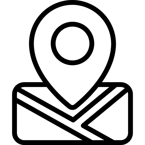 Location destination gps region icon
