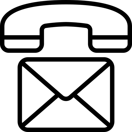 Phone phone emails online icon