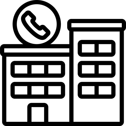 Call center calls communications phone icon