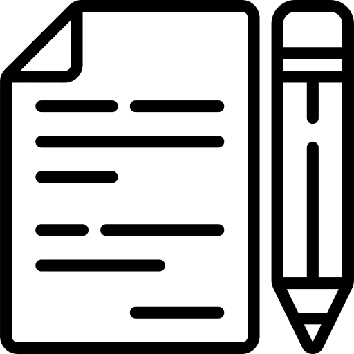 Letter page file document icon