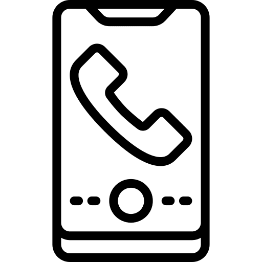 Mobile talk phone smartphone icon