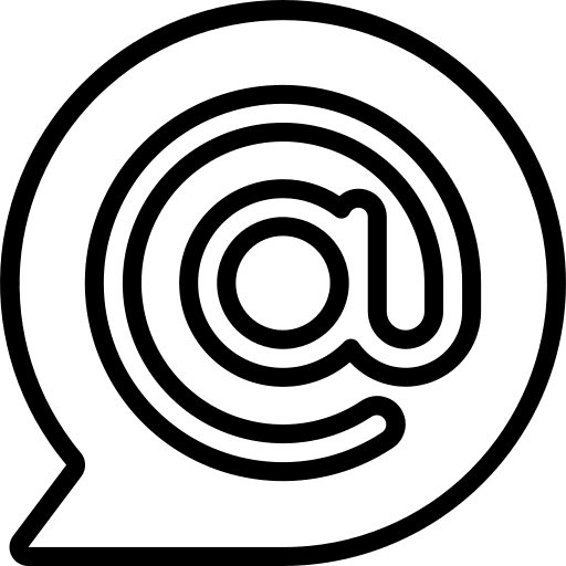 Email email chat communication icon