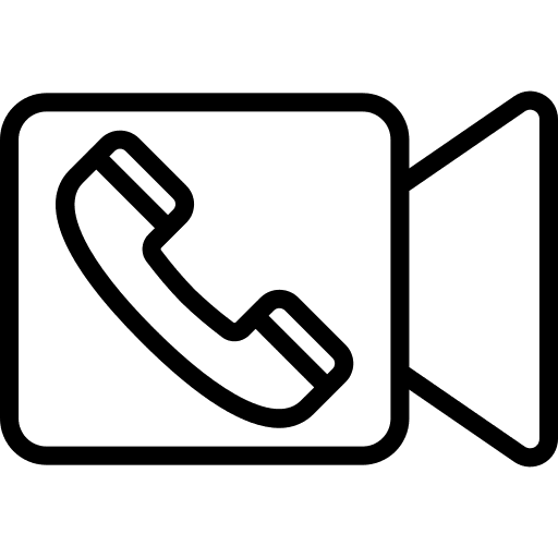 Video call video call film phone icon