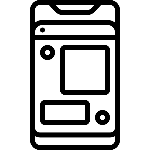 Mobile device smartphone conversation icon
