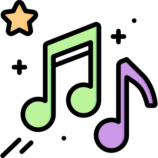 Music celebration party song icon