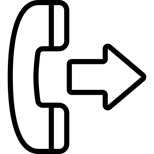 Phone receive telephone calling icon