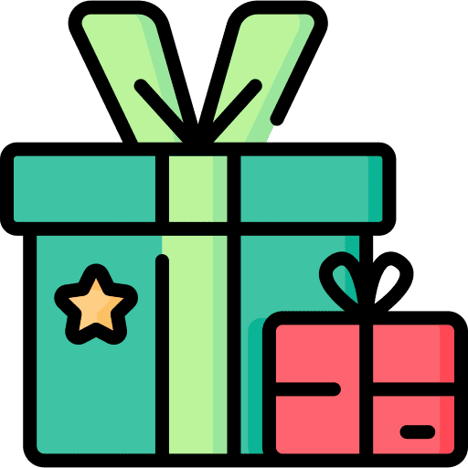 Gift box birthday birthday and party gift icon Gift box birthday birthday and party gift icon