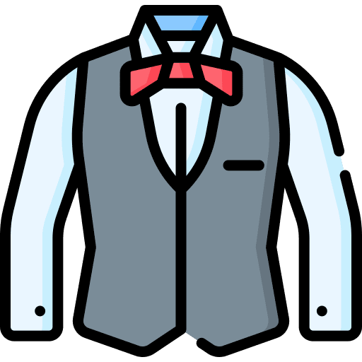 Suit elegant clothes masculine icon Suit elegant clothes masculine icon
