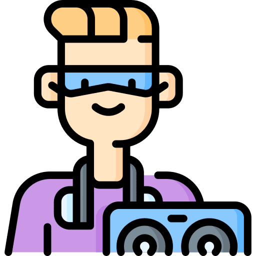 Dj disc jockey people caucasian icon Dj disc jockey people caucasian icon