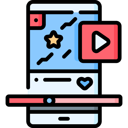 Live streaming party live streaming video icon Live streaming party live streaming video icon