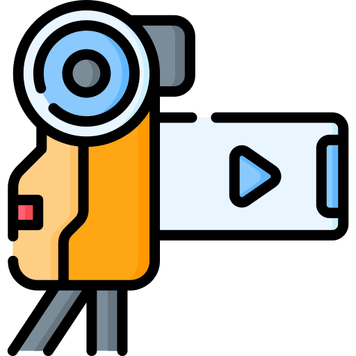 Video camera electronics video camera video recorder icon Video camera electronics video camera video recorder icon