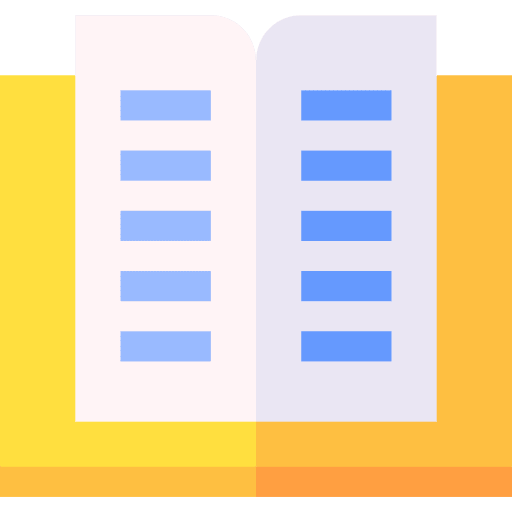 Open book educative subjects study icon Open book educative subjects study icon