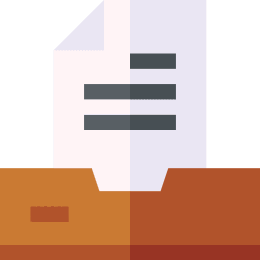 Archive office material files and folders storage icon Archive office material files and folders storage icon