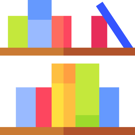 Bookshelf bookshelf library books icon Bookshelf bookshelf library books icon
