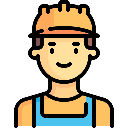 Builder builder professional constructor icon