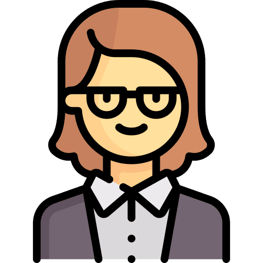 Manager people woman project icon