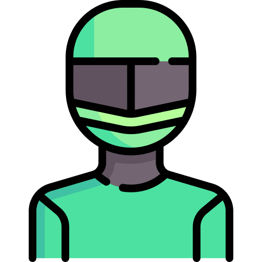 Motorcyclist occupation motorcyclist user icon Motorcyclist occupation motorcyclist user icon