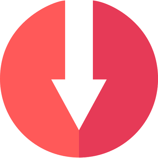 Decrease ui low descendant icon