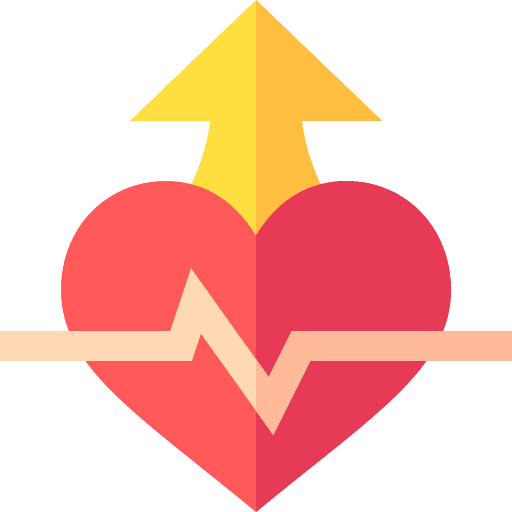 Heart rate electrocardiogram up healthcare and medical icon Heart rate electrocardiogram up healthcare and medical icon