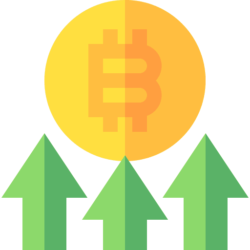 Increase money payment method arrow up icon Increase money payment method arrow up icon