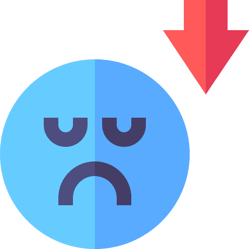 Sad smile emoticons emoji icon Sad smile emoticons emoji icon