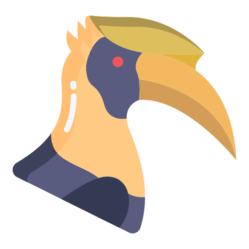 Hornbill ornithology hornbill bird icon Hornbill ornithology hornbill bird icon