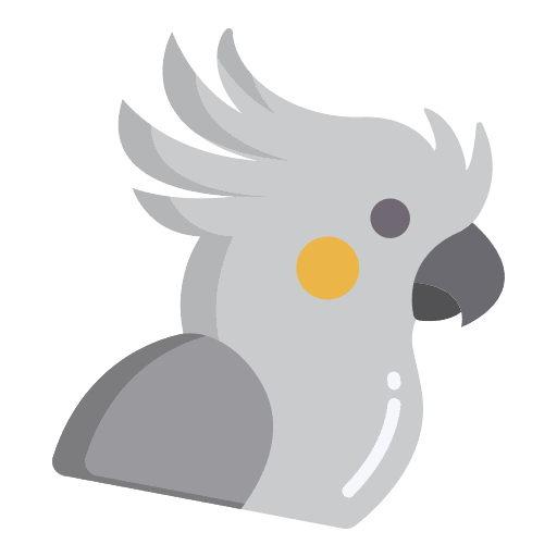 Parrot bird zoology wild life icon