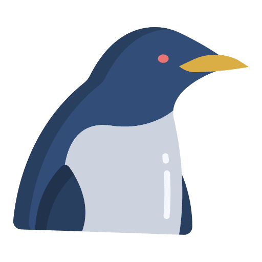 Penguin bird animal kingdom zoology icon Penguin bird animal kingdom zoology icon