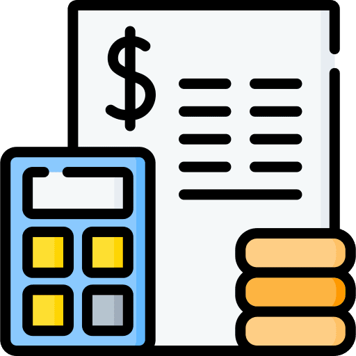 Budget budget business and finance report icon Budget budget business and finance report icon