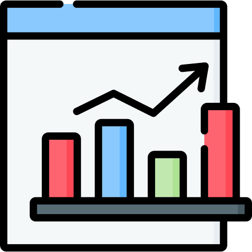 Growth analysis growth statistic icon Growth analysis growth statistic icon