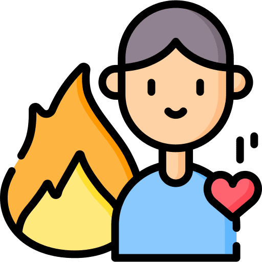 Passionate fire passionate flame icon Passionate fire passionate flame icon