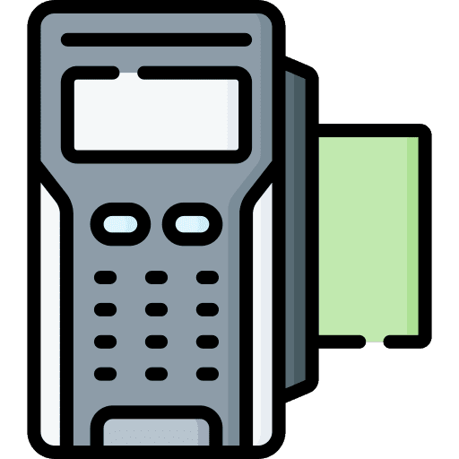 Pos debit card pos terminal point of sale icon Pos debit card pos terminal point of sale icon