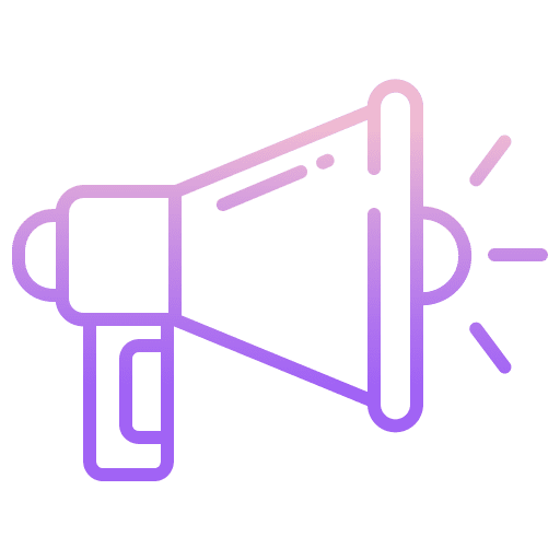 Announcement marketing announcement megaphone icon