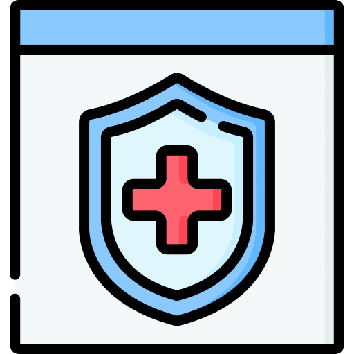 Healthcare security healthcare and medical healthcare icon Healthcare security healthcare and medical healthcare icon