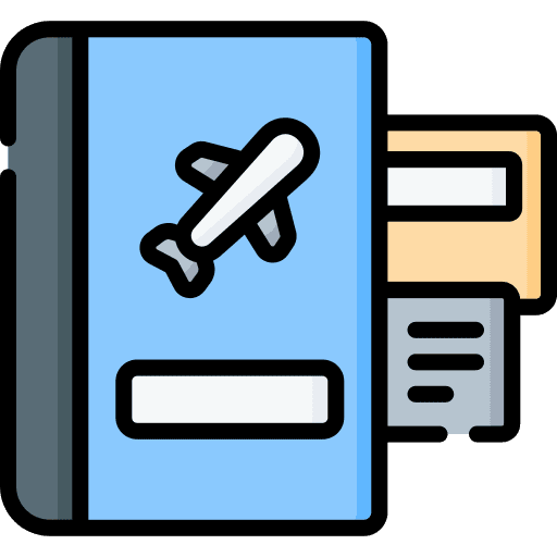 Passport check mark passport valid icon Passport check mark passport valid icon