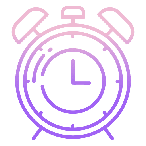 Clock time clock time and date icon