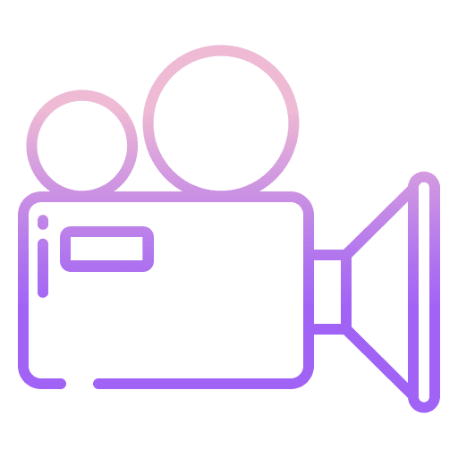 Video cinema film entertainment icon